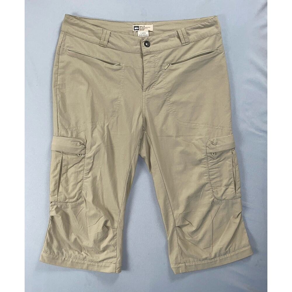 REI Women's Convertible Cargo Hiking Pants, Shorts Only. Women's 8, EUC!